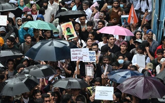 मुंबई में CJP का प्रदर्शन, मुख्य चुनाव आयुक्त ज्ञानेश कुमार के इस्तीफे की मांग