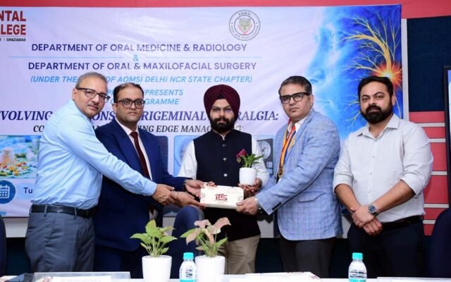 आईटीएस डेंटल कॉलेज में ट्राइजेमिनल न्यूराल्जिया के आधुनिक उपचार पर कार्यशाला आयोजित
