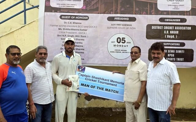 कैप्टन शशिकांत शर्मा मेमोरियल क्रिकेट टूर्नामेंट: खुर्राट इलेवन और स्टार इलेवन ने दर्ज की शानदार जीत