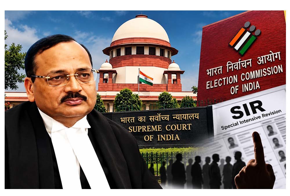 SIR विवाद पर सुप्रीम कोर्ट सख्त, CEC ज्ञानेश कुमार को तत्काल हटाने से इनकार, आयोग से मांगा जवाब