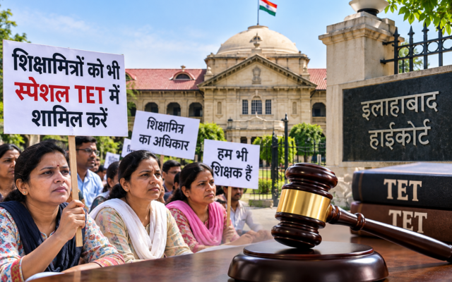 शिक्षामित्रों को स्पेशल TET में शामिल होने की अनुमति नहीं