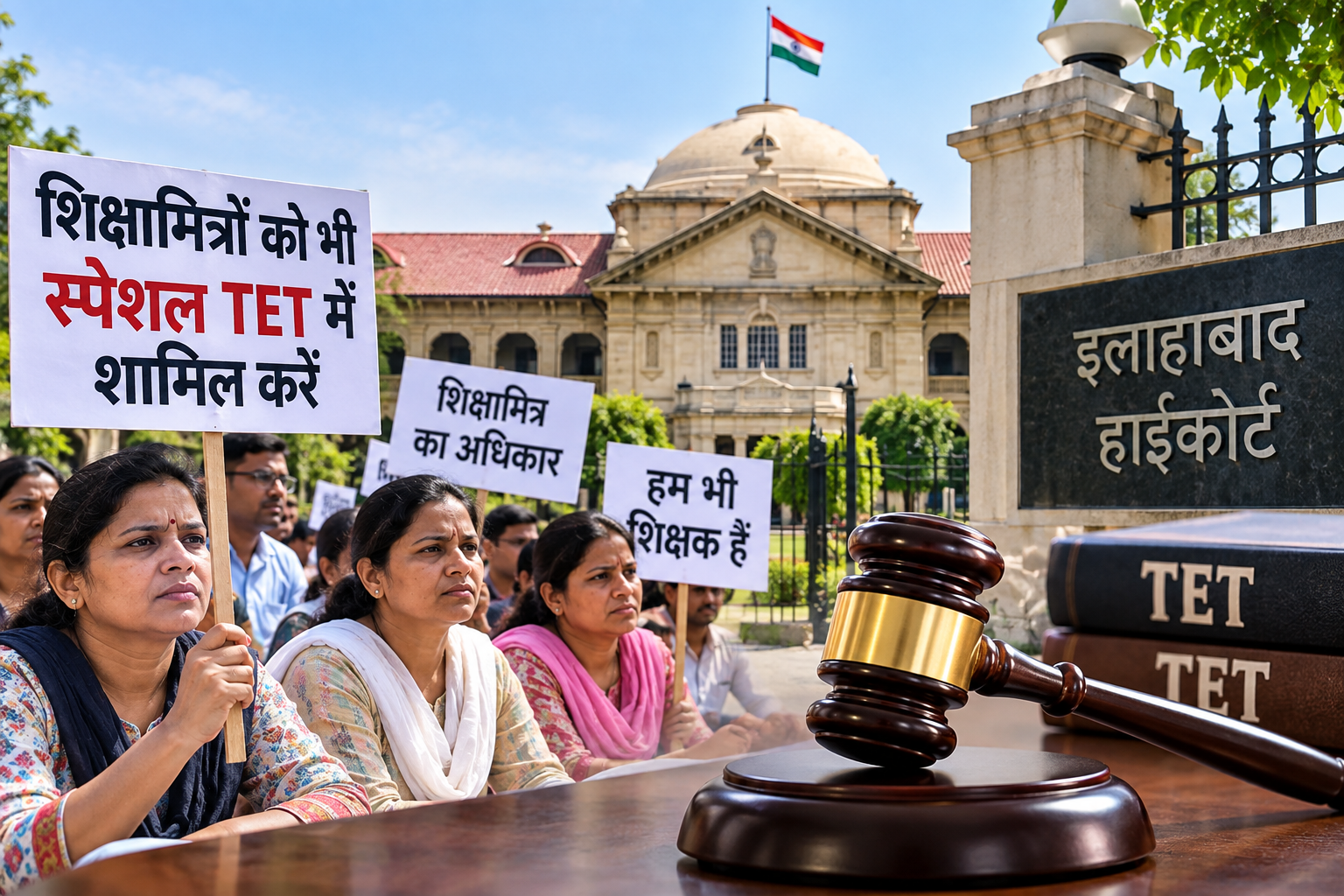 शिक्षामित्रों को स्पेशल TET में शामिल होने की अनुमति नहीं