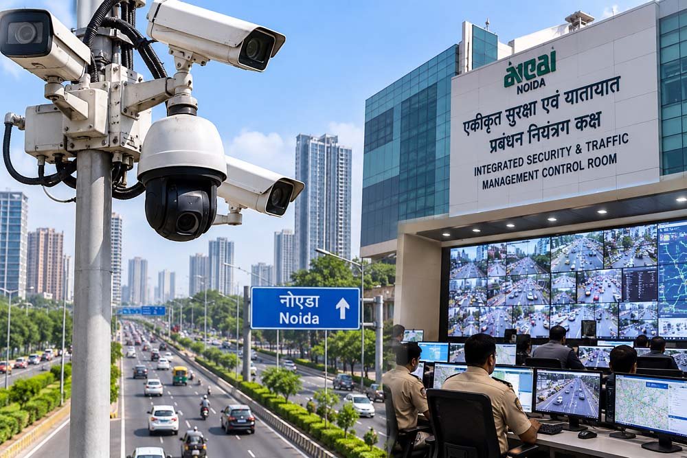 नोएडा में 2200 कैमरों से होगी निगरानी, ₹217 करोड़ के सेफ सिटी प्रोजेक्ट को मिलेगी रफ्तार