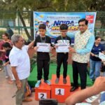 नोएडा व्हीलर्स में 230 खिलाड़ियों ने दिखाया दमखम, तिरंगा लेकर स्केटिंग करने उतरे विशेष खिलाड़ी