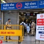 दिल्ली में छह मेट्रो स्टेशनों के गेट बंद, कई सड़कों पर ट्रैफिक डायवर्जन की चेतावनी