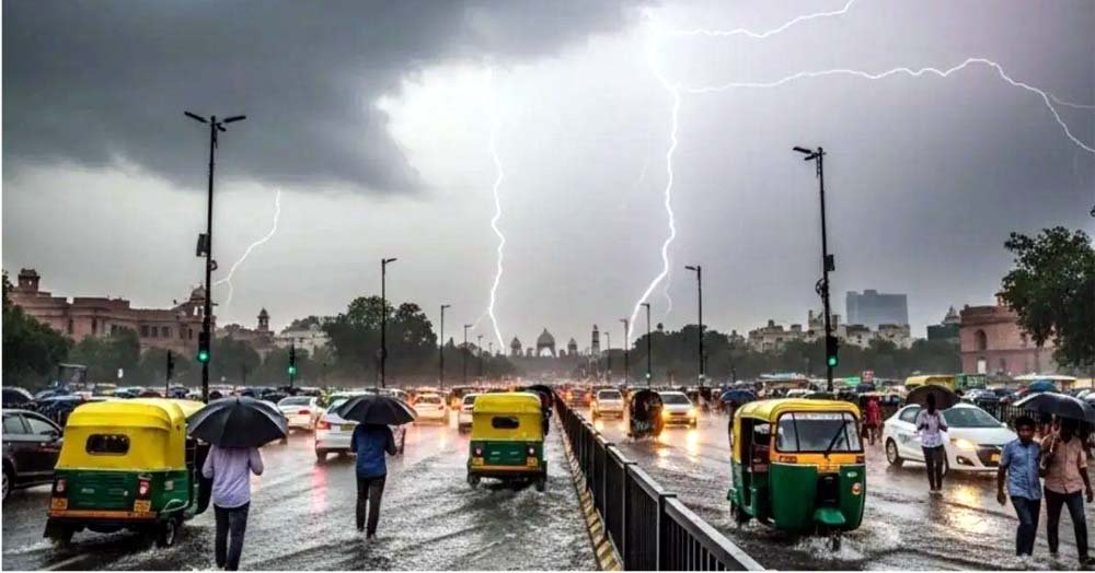 मौसम अपडेट: दिल्ली-NCR में आंधी, बारिश और ओलावृष्टि का अलर्ट