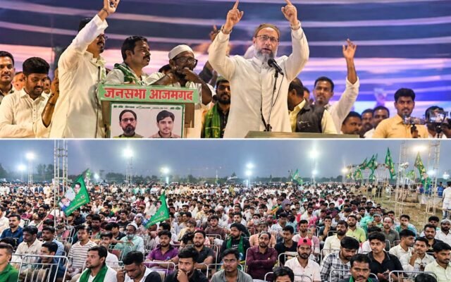 ओवैसी की योगी और अखिलेश को चुनौती, बोले- ‘बाबा संभल आएं, अखिलेश गोरखपुर जाएं’