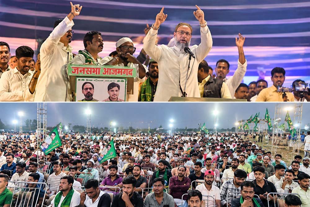 ओवैसी की योगी और अखिलेश को चुनौती, बोले- ‘बाबा संभल आएं, अखिलेश गोरखपुर जाएं’
