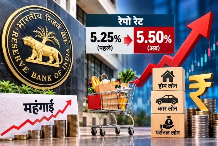 RBI ने बढ़ाया रेपो रेट, महंगे हो सकते हैं लोन